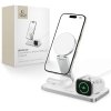 Stacja Ładująca 3w1 MagSafe do iPhone Apple Watch AirPods - Tech-Protect A47 - Biała